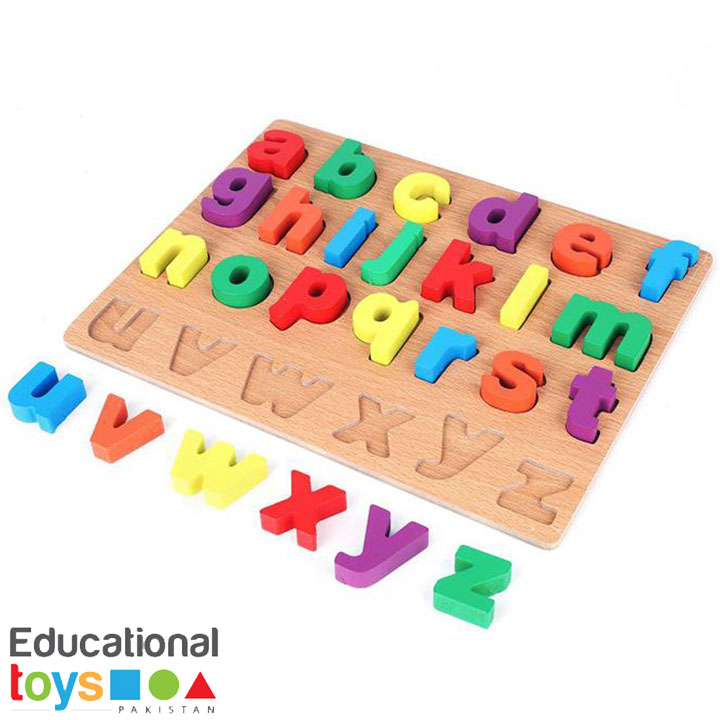 Chunky Small ABC Wooden Puzzle (slightly damaged)
