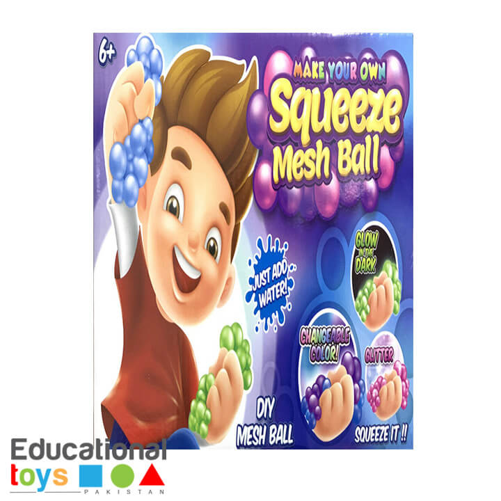 DIY Make Your Own Squeeze Mesh Ball Kit
