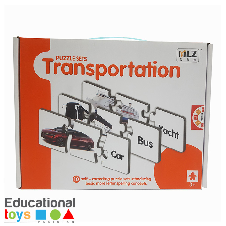 Transportation Match-it Puzzle