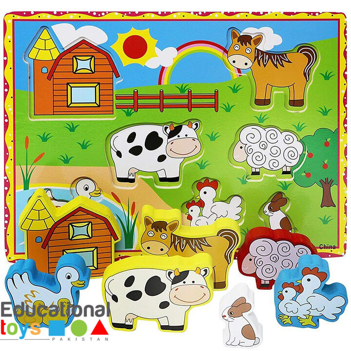 chunky-3d-barnyard-farm-animal-wooden-puzzle-1