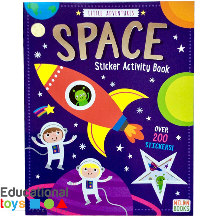 Little Adventure Space Sticker Activity Book