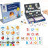 magnetic art easel english alphabet letter kit