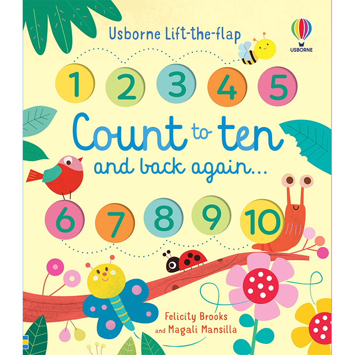 Usborne Lift the Flap Count to 10 and Back Again