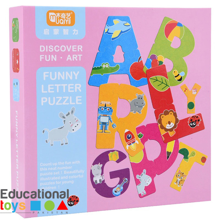 Alphabet Jigsaw Puzzle (A to Z)