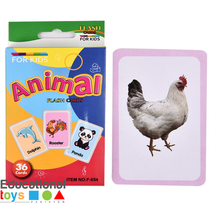 Buy Animals Flashcards Online - Educational Toys Pakistan