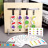 Four Color Wooden Logic Game