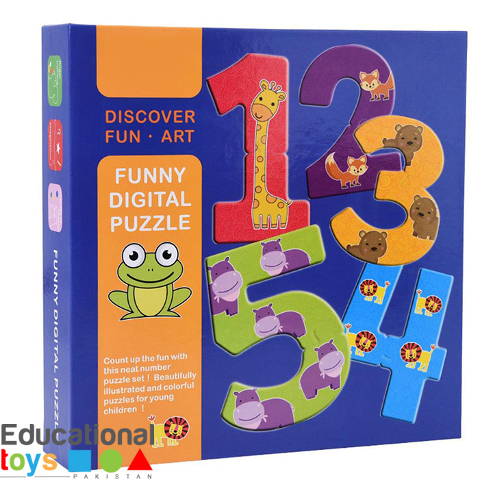 Number Jigsaw Puzzle (1-20)