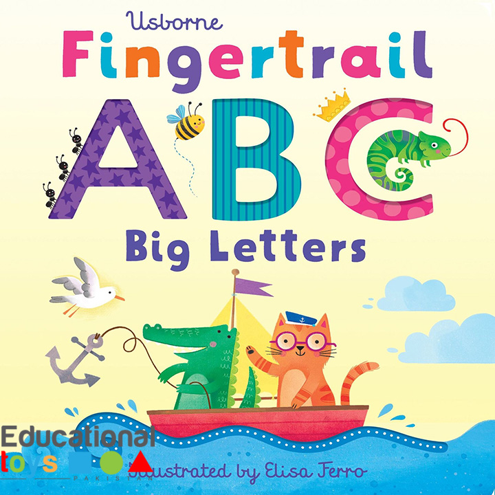 Usborne Fingertrail ABC Big Letters (Board Book)