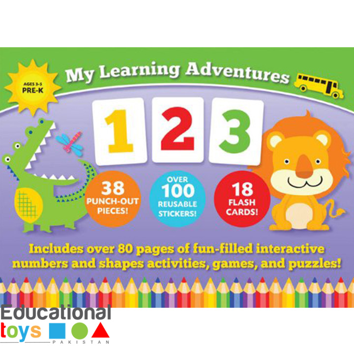 My Learning Adventures 123 Book
