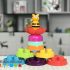 baby stacking blocks with bee rattle 10 pieces 1