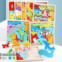 Colorful Creative 3D Puzzles for Kids