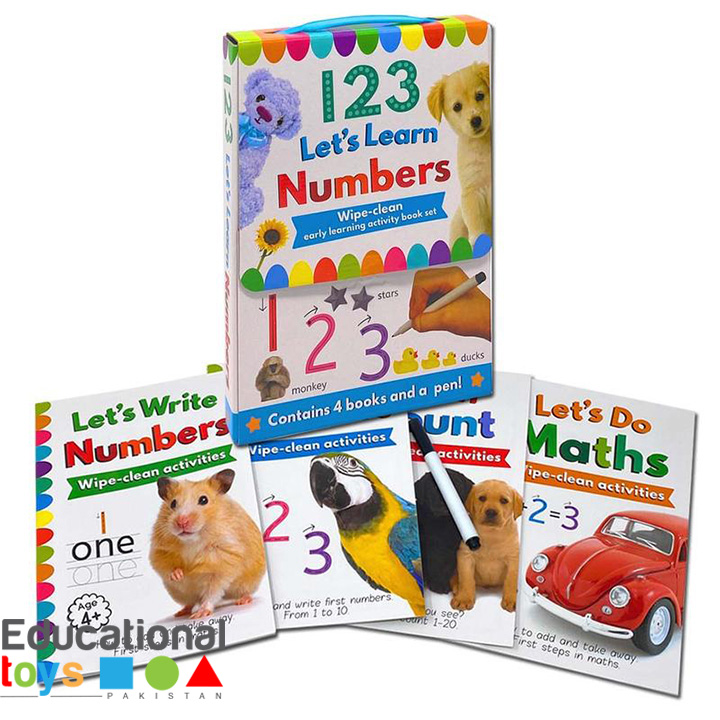 123-lets-learn-number-wipe-clean-4-books-set-1