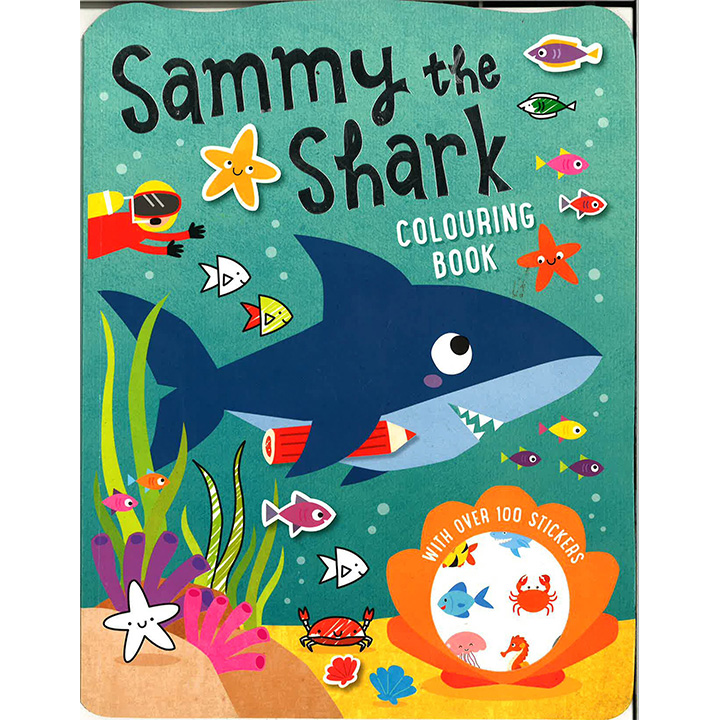 Sammy The Shark Colouring Book