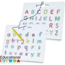 2 in 1 Magnetic Alphabet Tracing Board