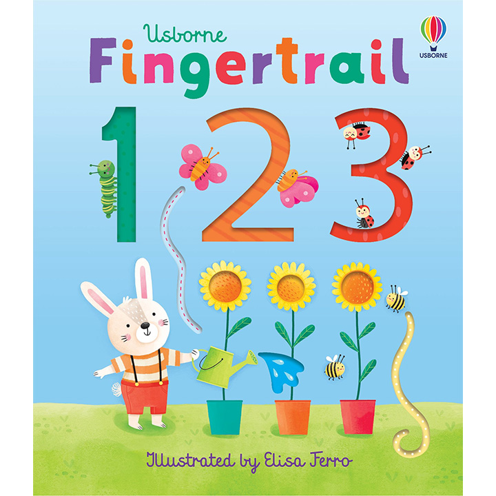 Usborne Fingertrail 123 (Board Book)