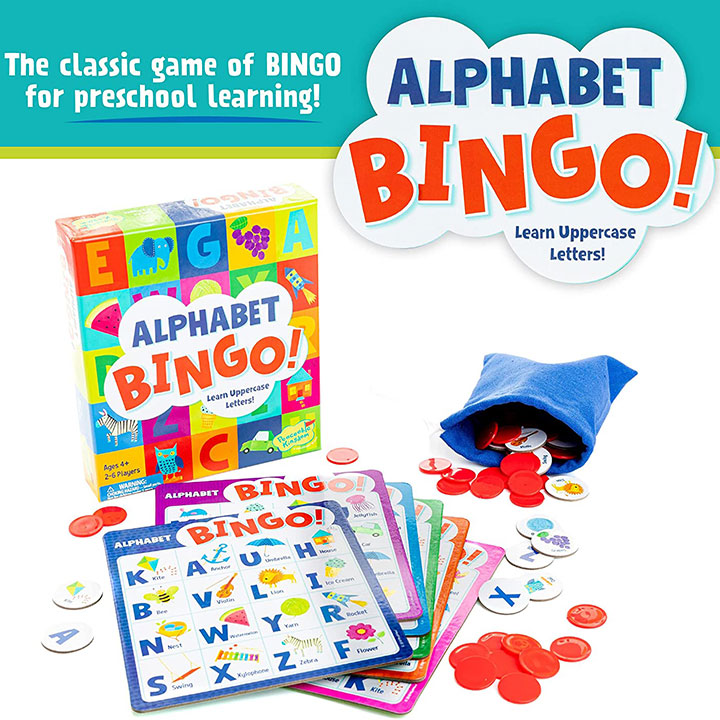 Alphabet Bingo – Letter Learning Board Game