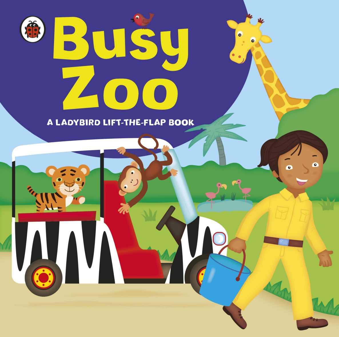 Busy Zoo – A Lift the Flap Book (Board Book)