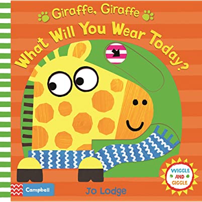 Giraffe Giraffe What will You Wear Today – Push and Pull Book