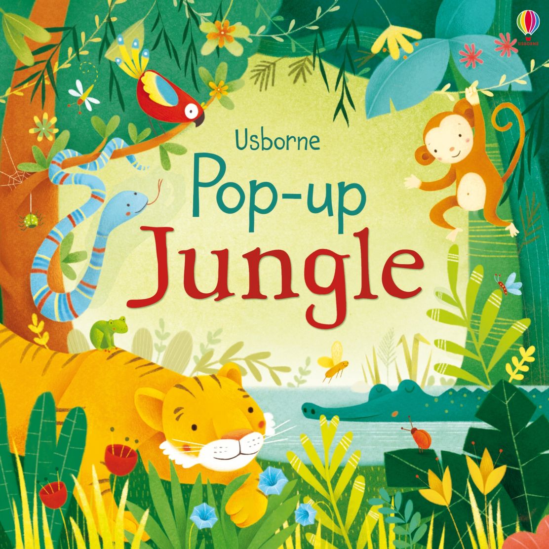 Pop Up Jungle – Usborne (Board Book)