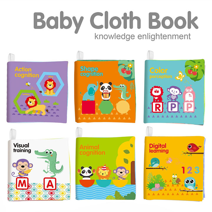Crinkle Cloth Books for Babies – Cognition (Any One)