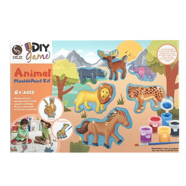 Animal Mould and Paint Kit