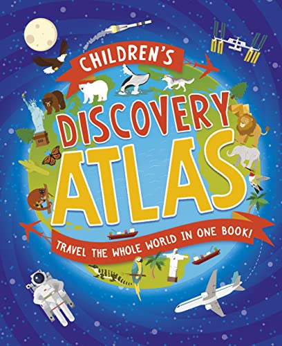 Children’s Discovery Atlas: Travel the World in One Book (Hardcover)