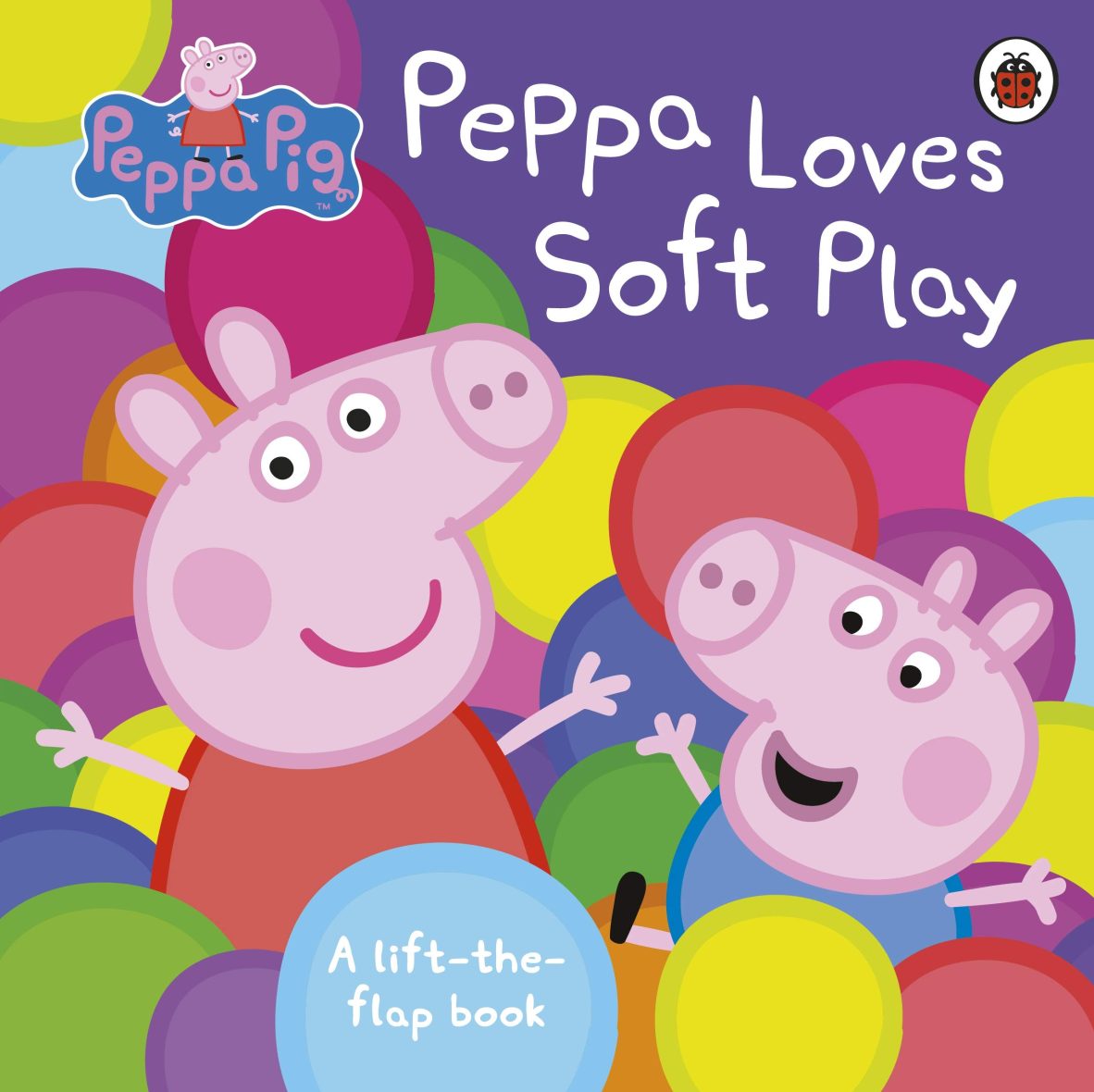 Peppa Pig Peppa Loves Soft Play (Lift-The-Flap Board Book)