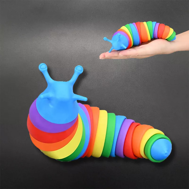 Articulated Slug Fidget Toy – Snail