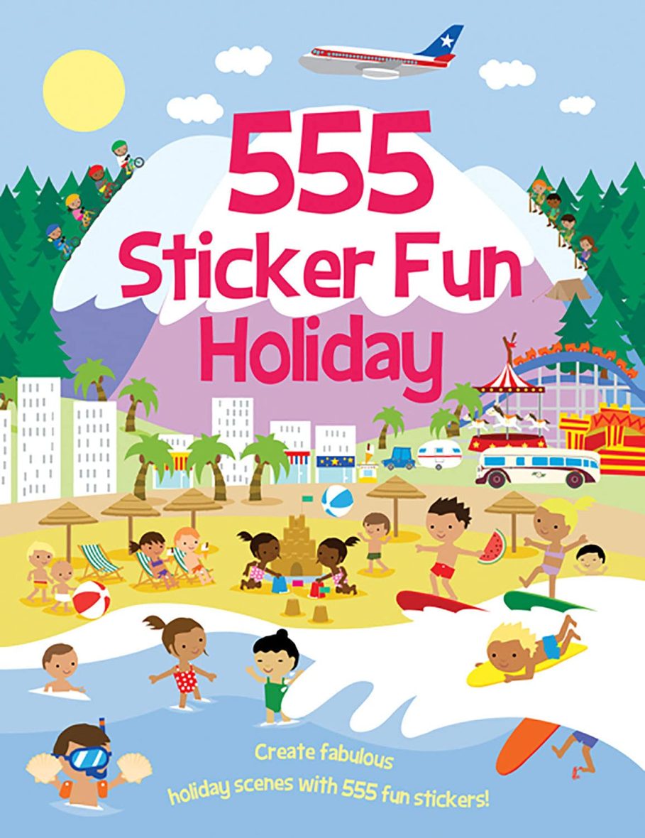555 Fun Sticker Holiday (Sticker Activity Book)