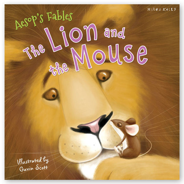 Aesop’s Fables The Lion and the Mouse – Story Book