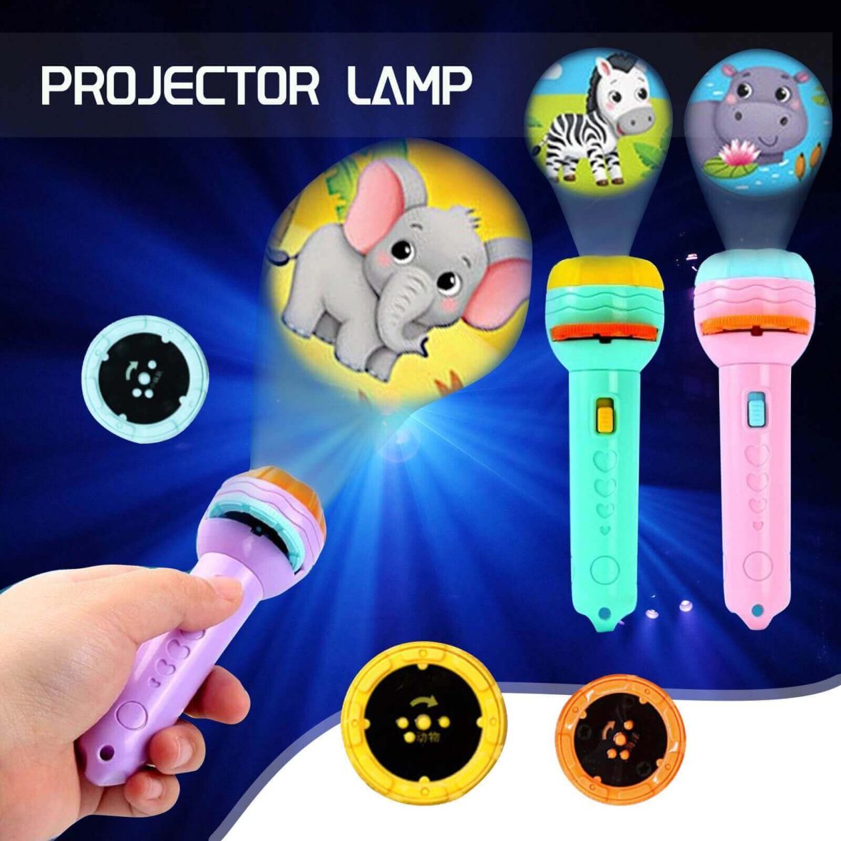 Projector Torch for Kids