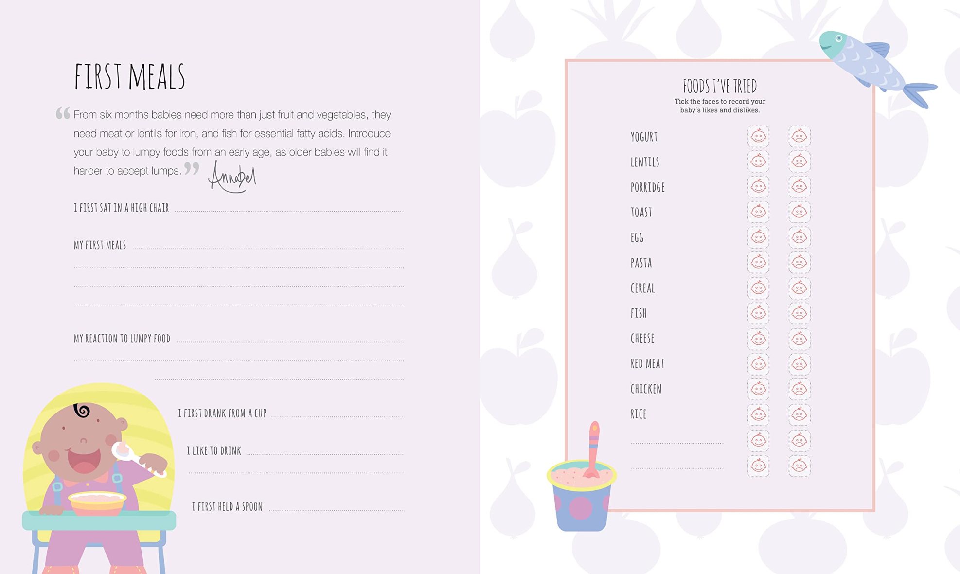 Baby’s First-Year Journal – Baby Record Book-8