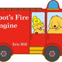 Spot's fire engine: shaped book with siren and flashing light!
