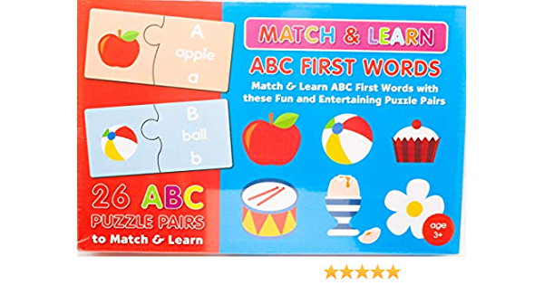 Match & Learn ABC First Words Puzzle