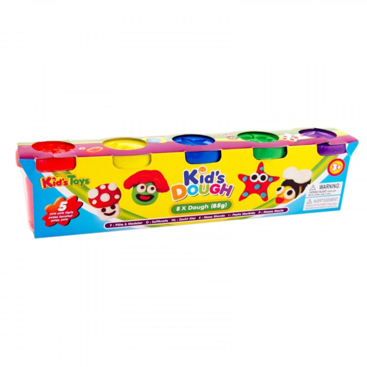Kids Play Dough – 5 pieces