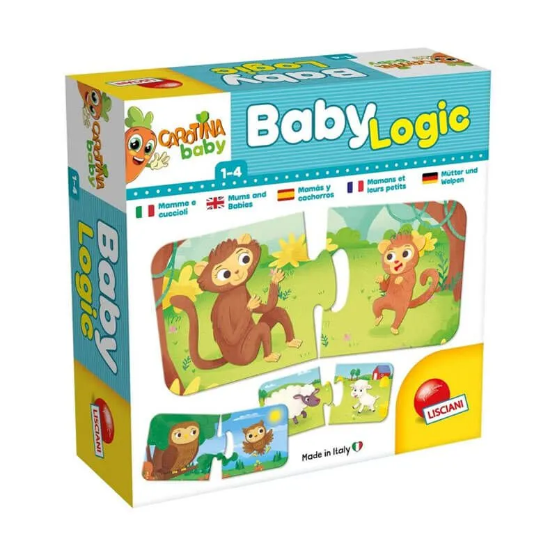 Baby Logic Puzzle – (Animal & their babies)