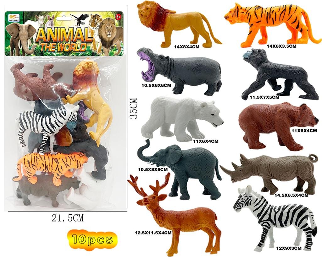 Jungle Animals – 10 pieces